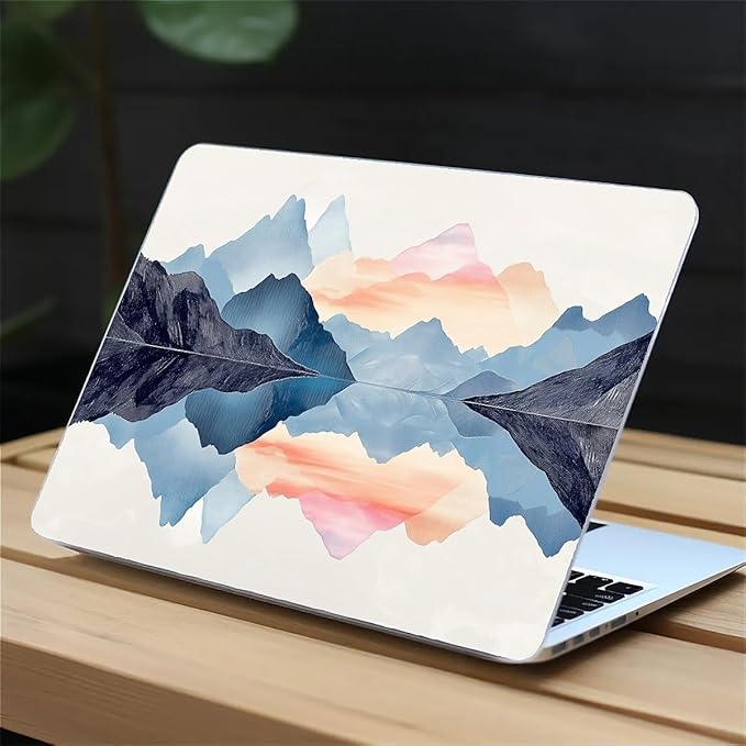 Compatible with MacBook Air 13.3 13.6 Inch Case 2022 2021 2020 2019 Plastic - Image 6