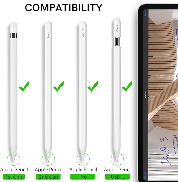 Delidigi 5 Pack Replacement Tips Compatible - Image 2