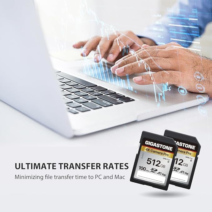 GIGASTONE 512GB Memory Card 4K Pro Series Speed Up to 100MB/s Compatible - Image 6