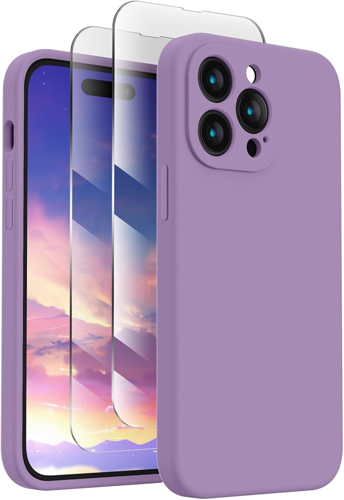 FireNova for iPhone 14 Pro Case, Silicone Upgraded Phone Case with, Soft by FireNova