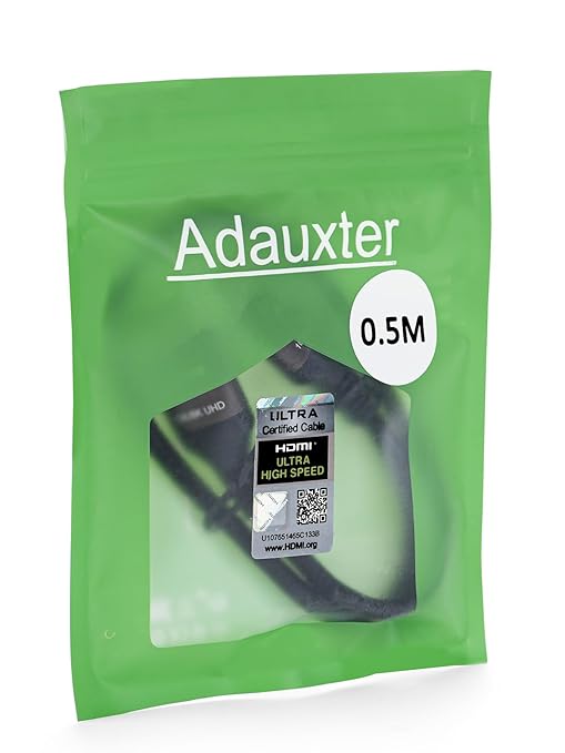 Certified 10K 8K HDMI 2.1 Cable 1.64 FT, 48Gbps Ultra High Speed HDMI Cable - Image 11