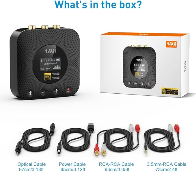 1Mii B06HD+ Hi-Res Bluetooth 5.1 Music Receiver - Image 7