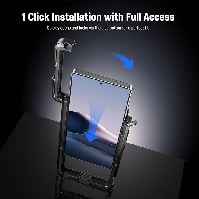 NEEWER S25 Ultra Phone Cage, PA082 Mobile Video Rig Phone Stabilizer - Image 2
