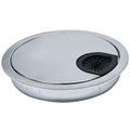 1 Pcs Desk Grommet 3-1/8" / 80 mm, Desk Cord Hole Cover, Cable Grommet Metal by EASYEAH