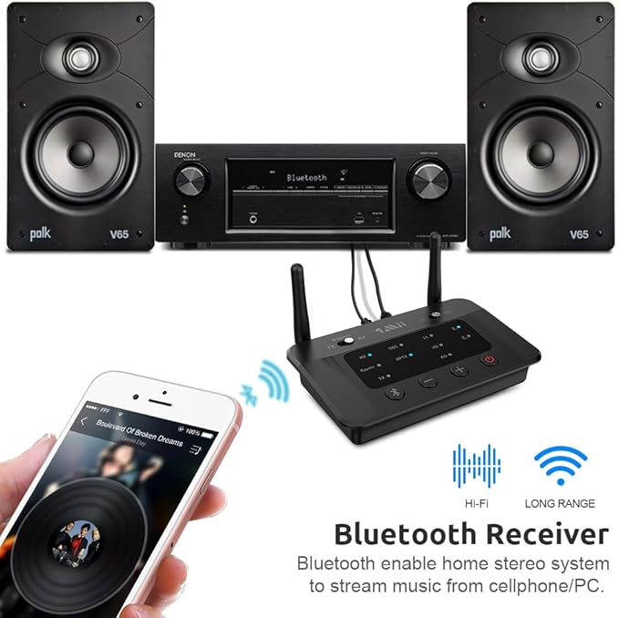 1Mii B03 Bluetooth 5.3 Transmitter Receiver - Image 3