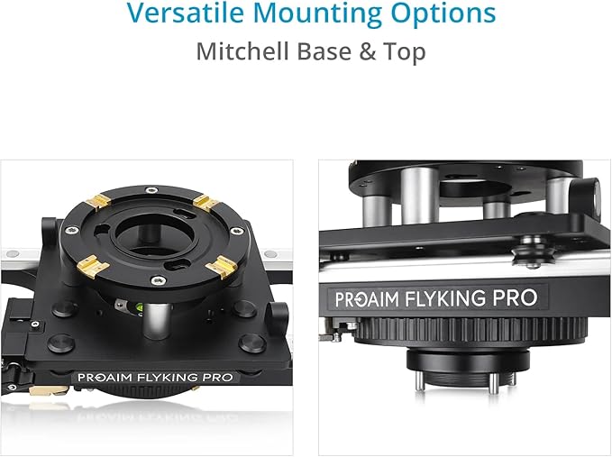 PROAIM Flyking PRO 4ft Mitchell Video Camera Slider - Image 9