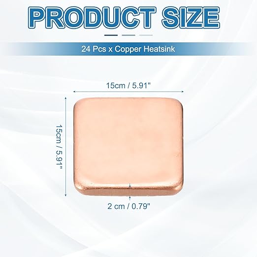 PATIKIL Copper Heatsink Pad Shims - Image 2