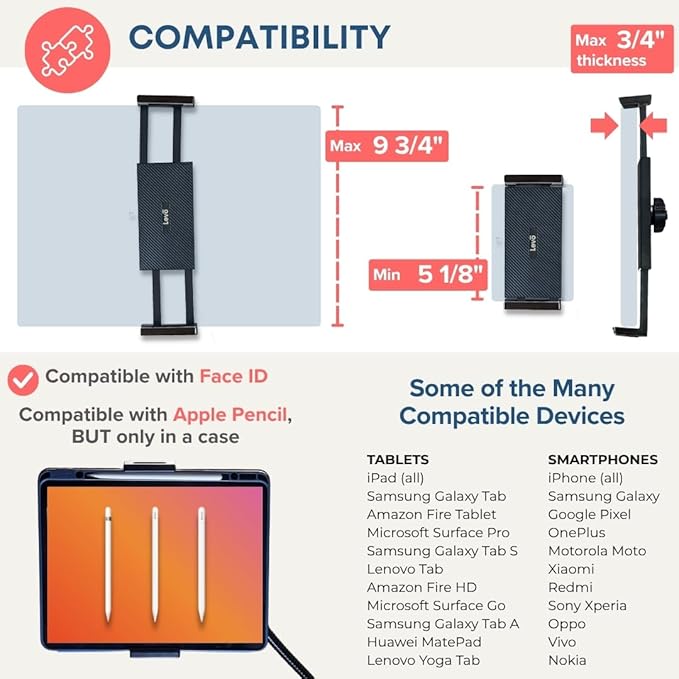 LEVO Adjustable Tablet & Phone Floor Stand - Image 6