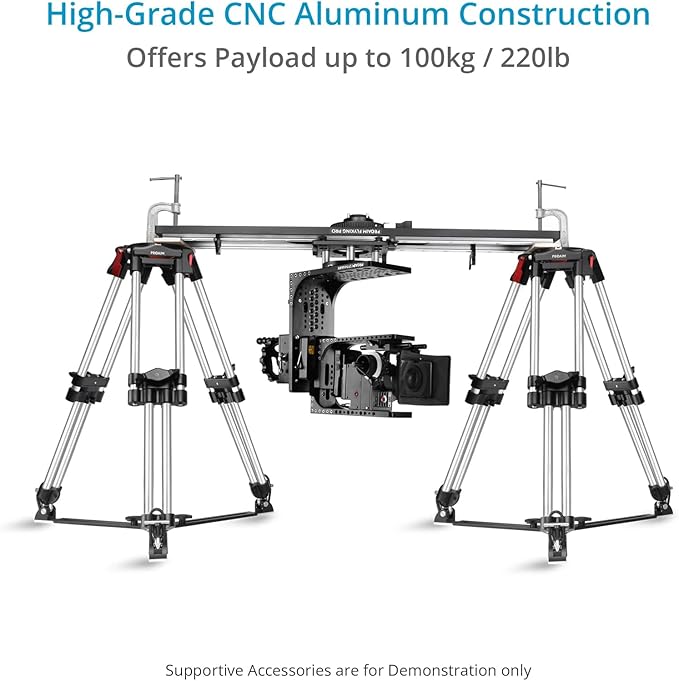 PROAIM Flyking PRO 4ft Mitchell Video Camera Slider - Image 3