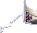 Monitor Wall Mount for 17-49 Inch Ultrawide Monitors, Single Monitor Arm Holds by QUARX