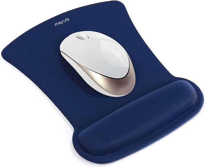 MOSISO Wrist Rest Support for Mouse Pad & Keyboard Set, Ergonomic Mousepad - Image 7