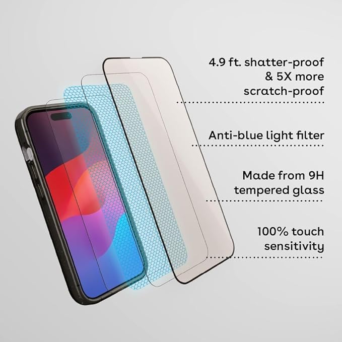 CASETiFY Impact Anti-Blue Light Screen Protector - Image 5