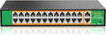 24 Port PoE Switch with 2 Gigabit Ethernet Uplink Port, Support IEEE802.3af/at by ReiduboSecurityPoECameraSwitch