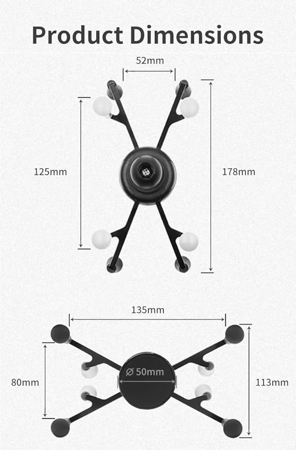 Strg Car Tablet Mount with Suction Cup Mount Base - Image 2