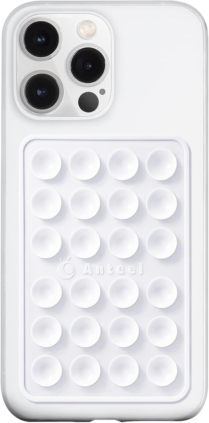 Anteel MAX Silicone Suction Phone Case Adhesive Mount, Upgraded Super Strong by PKYAA