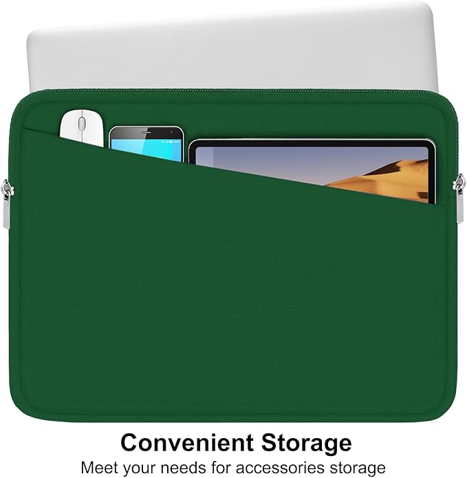 Laptop Sleeve 15.6 inch, Computer Carrying Bag Protective Case Handbag - Image 2