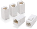 Rapink RJ45 Coupler Inline Adapter Keystone, Female to Female Network Connector by Rapink
