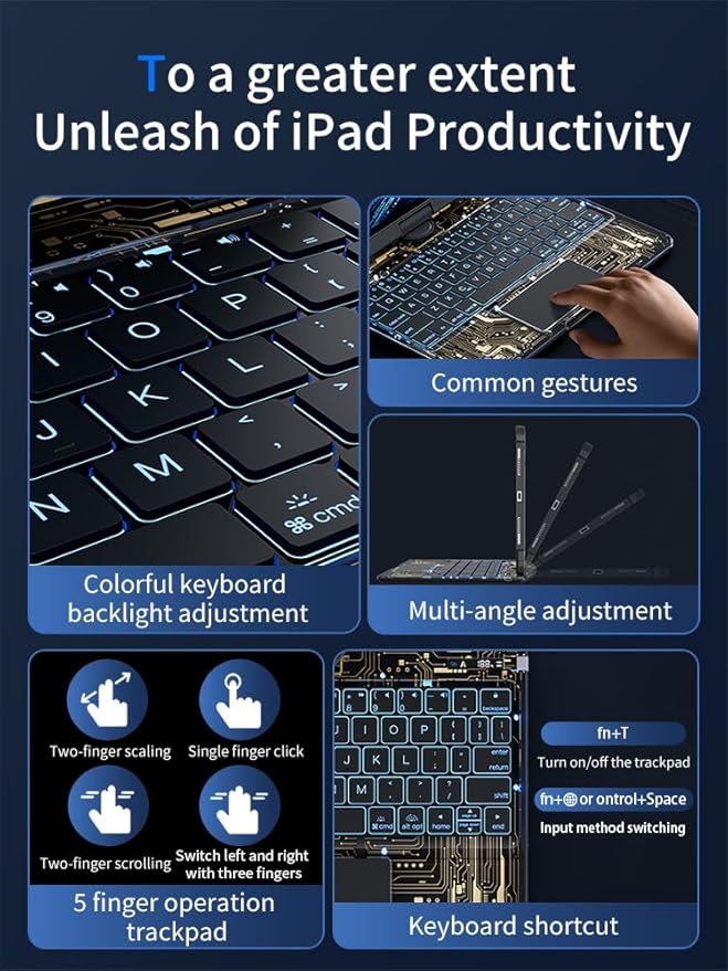 KARTICE Transparent 360 Keyboard Case - Image 6