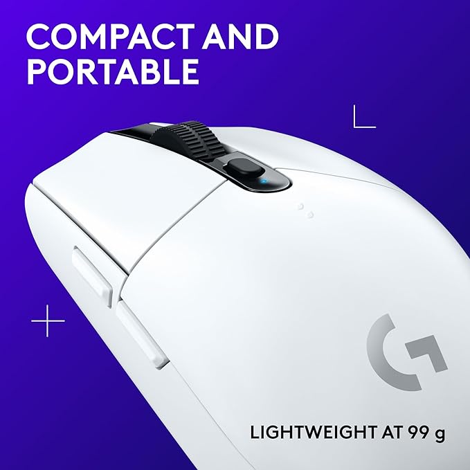 Logitech G305 LIGHTSPEED Wireless Gaming Mouse, Hero 12K Sensor, 000 DPI - Image 7
