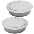 Desk Grommet 3-1/8", Desk Cord Hole Cover, Cable Grommet ABS Plastic, Desk Hole by BOPOREAE