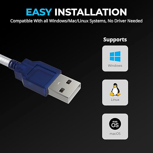 SABRENT USB 2.0 to Serial DB 9 RS 232 Converter Cable, Prolific Chipset - Image 5