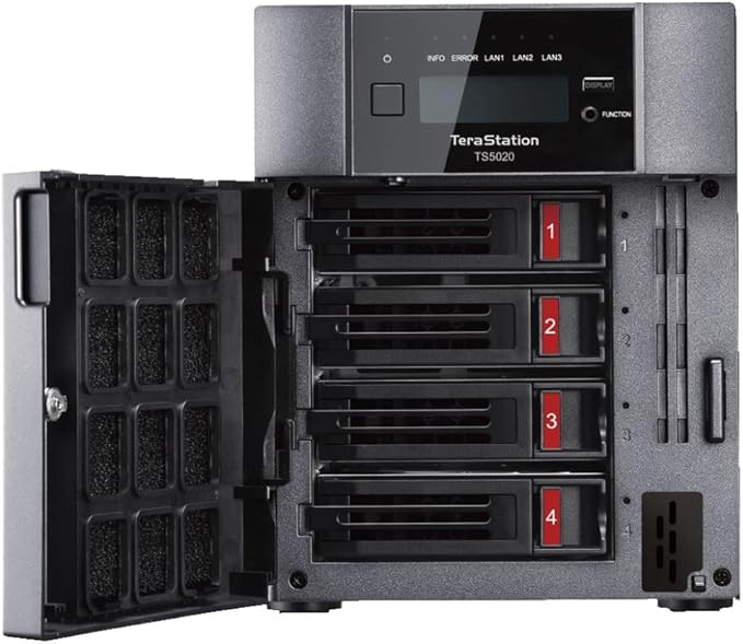 BUFFALO TeraStation 5420DN 4-Bay Business Desktop NAS 16TB - Image 7