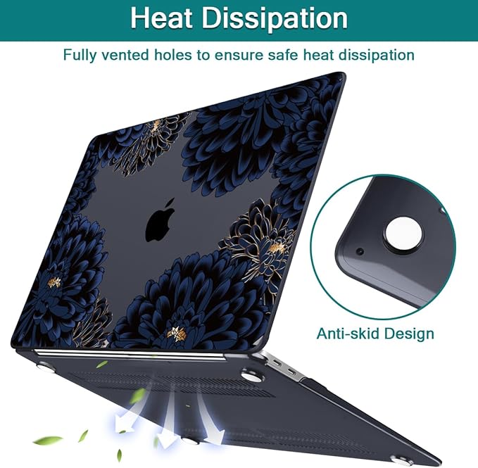 Teryeefi for MacBook Pro 13 inch Case Release 2016-2022, Fits Model A2338 A2251 - Image 4
