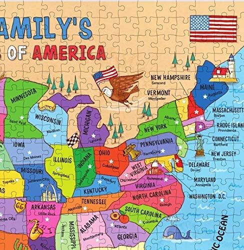 My 50 States Personalized Puzzle – 500 Pieces - Image 4