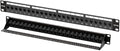 FGB 24 Port Cat6A Keystone Patch Panel, 1U by FGB