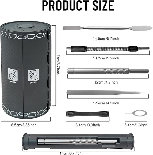 128 in 1 Precision Screwdriver Set, Precision Bit Set, Professional Magnetic - Image 2