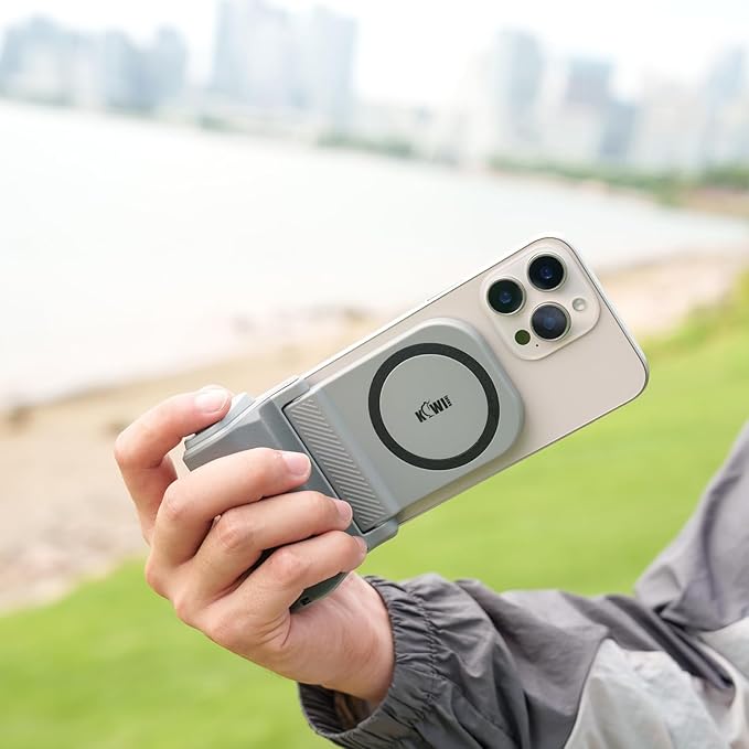 KIWIFOTOS for Magsafe Phone Camera Grip Magnetic Phone Tripod Handle - Image 8