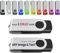 Personalized Flash Drives 512MB, Wooolken Customizable USB 2.0 Thumb Drives by WOOOLKEN