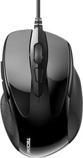 TECKNET USB Wired Mouse, 6-Button Corded Mouse by Tecknet