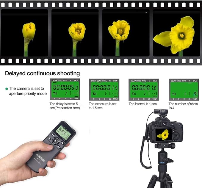 Wireless Shutter Release Timer Controller and Intervalometer - Image 6