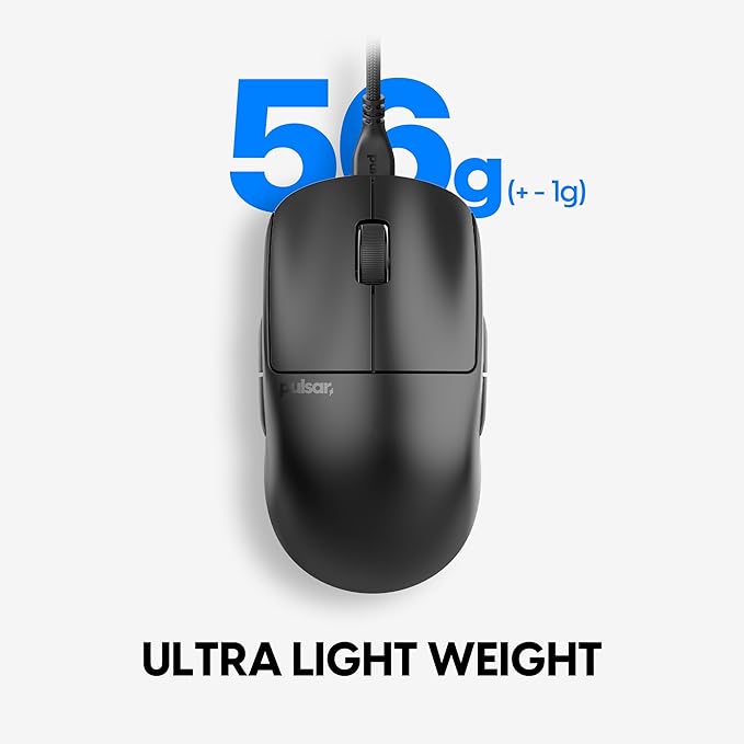 Pulsar Gaming Gears X2A Wired Gaming Mouse, Ultra Lightweight, Optical Switch - Image 3