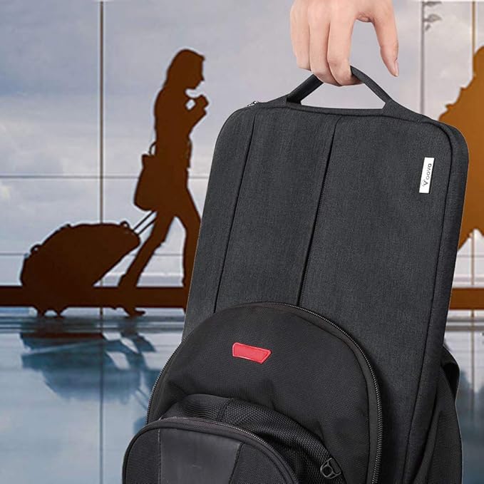 Voova Laptop Sleeve Carrying Case 15.6 16 Inch, Slim Computer Cover Bag - Image 6