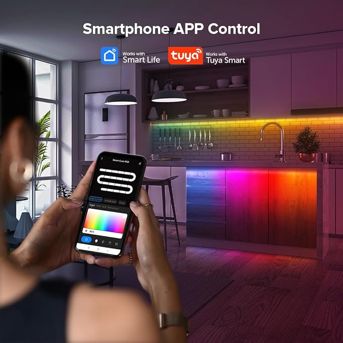 2.4G WiFi SPI RGB Controller DR03W & RC03RF RF Remote Set, Control by Smart - Image 7