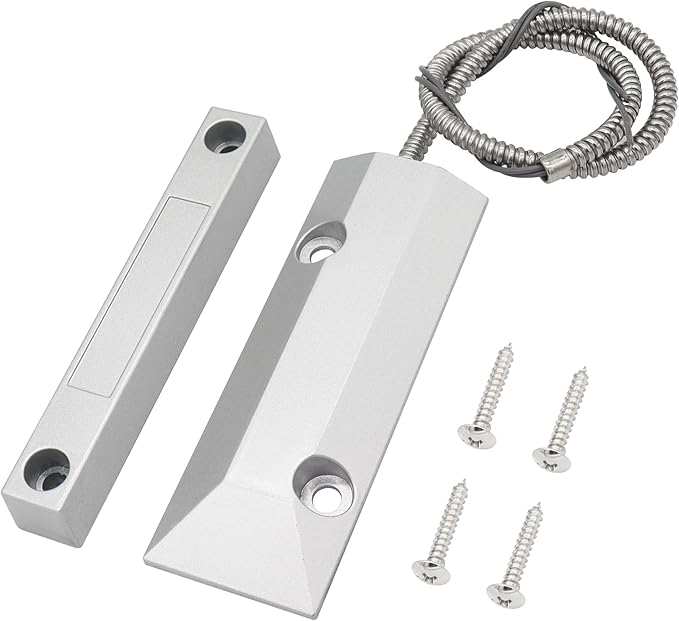 Magnetic Reed Switch Wired Surface Mount Normally Open NO Contact Sensor Alarm by FOCMKEAS