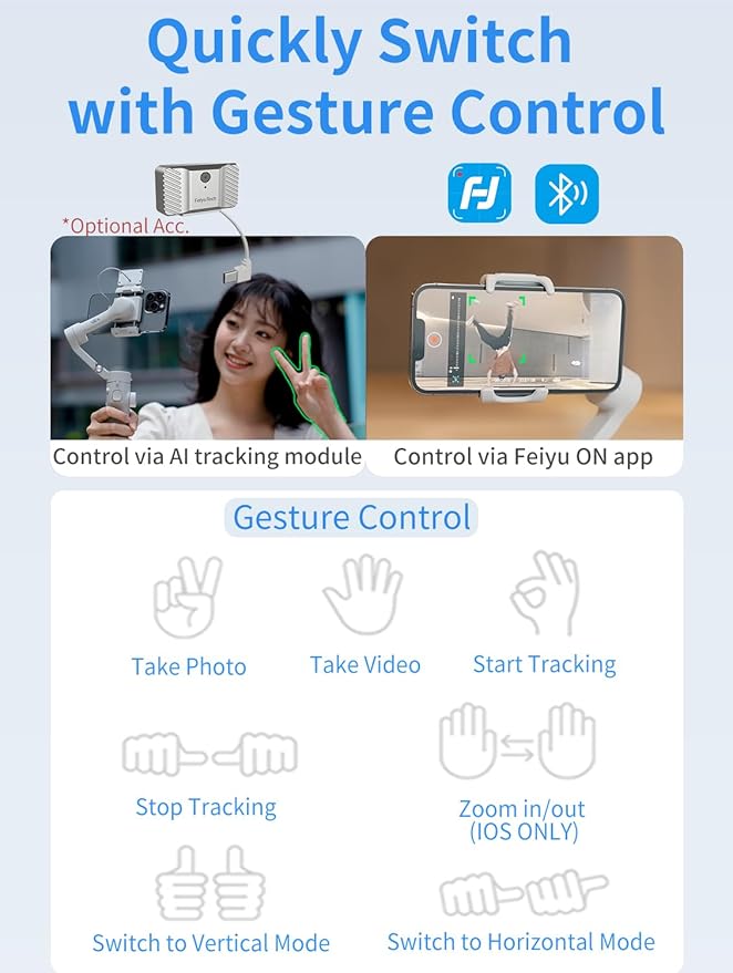 FeiyuTech VB 4SE Kit-Phone Gimbal Stabilizer - Image 3