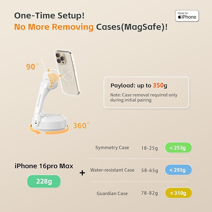 MOTA Gimbal Stabilizer Only for iPhone, iPhone Stand for Video Recording - Image 4