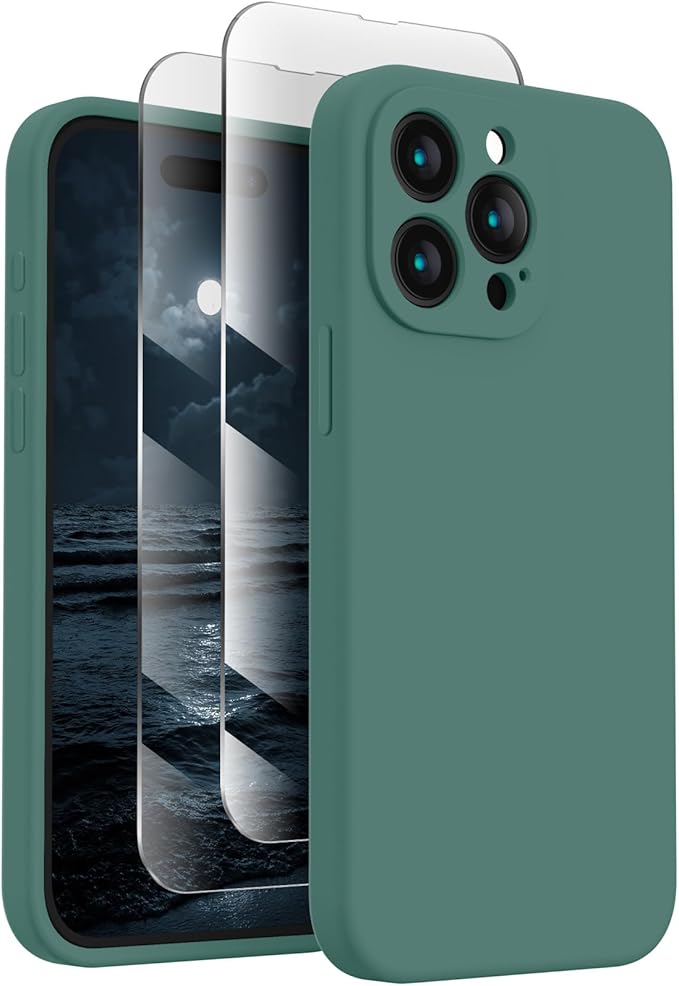 FireNova Designed for iPhone 15 Pro Case, Silicone Upgraded Phone Case with by FireNova