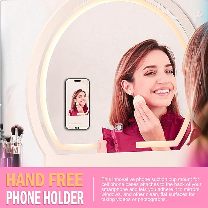 Silicone Suction Phone Holder Mount, Adhesive Accessory - Image 6