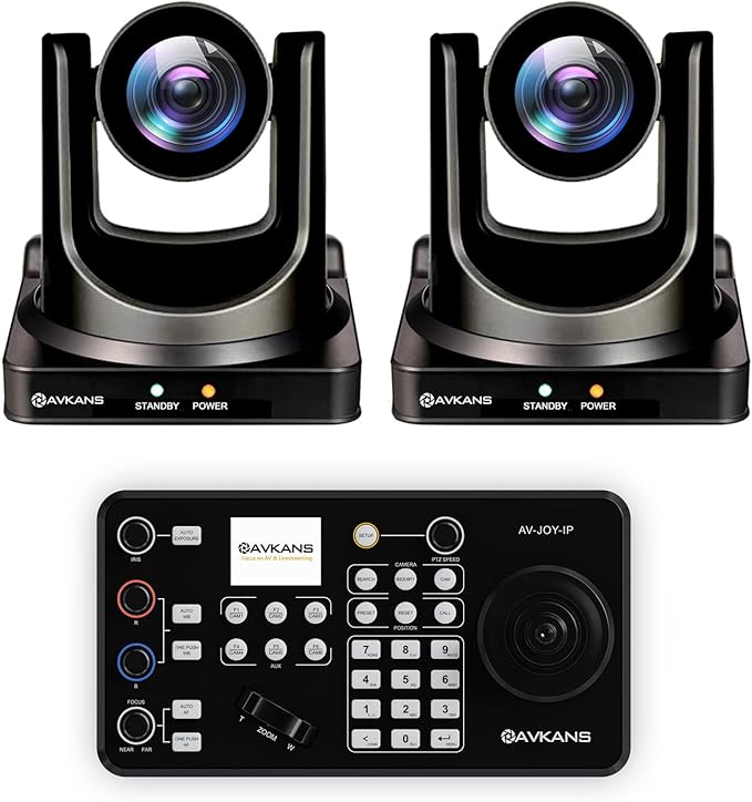 AVKANS 30X NDI PTZ Camera Kits by AVKANS