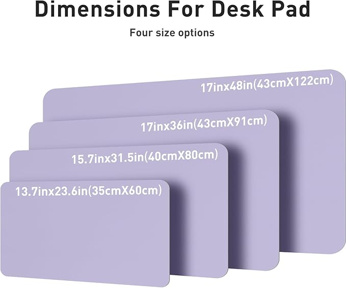 Aothia Non-Slip PU Leather Waterproof Desk Protector Mat, Mouse Pad, Desk - Image 7