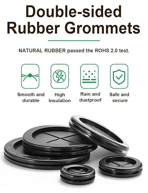 110 Pcs Rubber Grommets Kit - Image 2