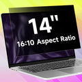 14 Inch 1920x1200 Aspect Ratio Laptop Privacy Screen Filter, Anti Blue Light by ANTOGOOV