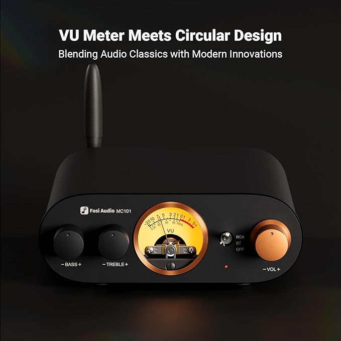 Fosi Audio MC101 Bluetooth Stereo Amplifier Home Audio Component Mini Amp - Image 6