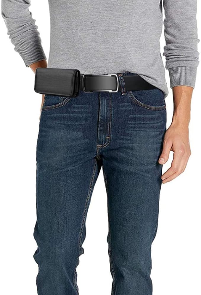 Nylon Cell Phone Holster for Cricket Vision Plus, Icon 2, Google Pixel 5a - Image 5