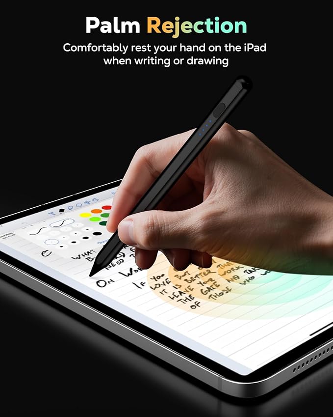 MoKo Pencil for iPad 11th 10th Gen, Stylus Pen for 2018-2025 Apple iPad - Image 4