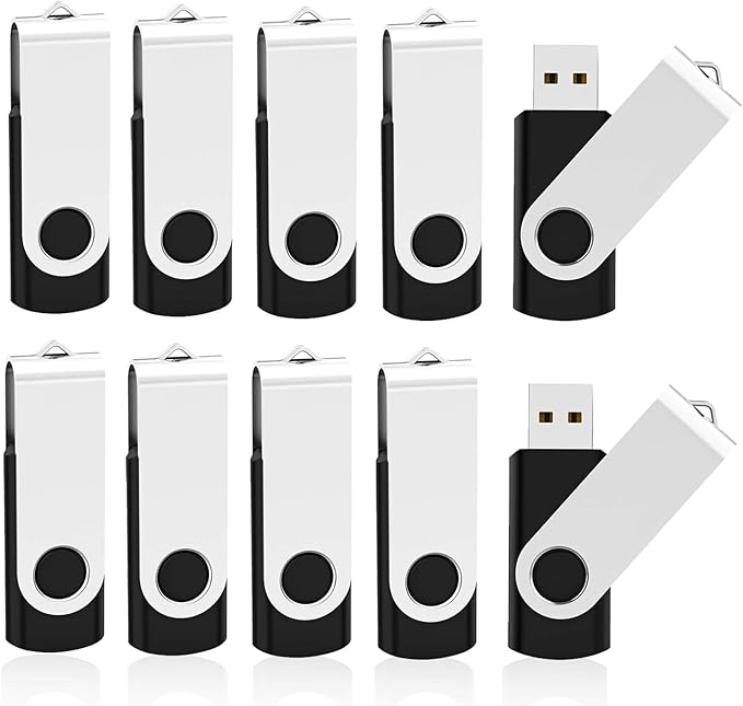 KOOTION 10 Pack 4GB Flash Drive 4gb USB 2.0 Flash Drives USB Drive Jump Drive by KOOTION